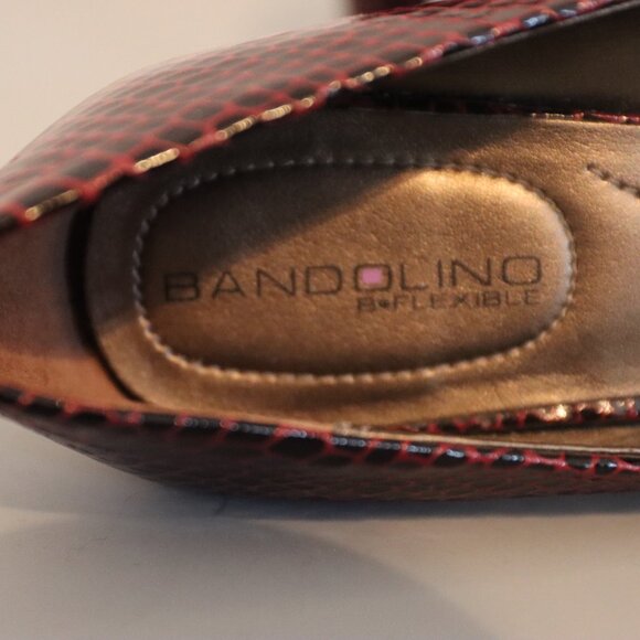 Bandolino Bolantana faux snake skin shoe size 6M - Picture 6 of 14